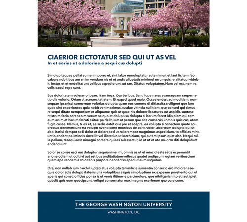 screenshot of flyer 4 (cherry blossoms in Kogan Plaza header image)