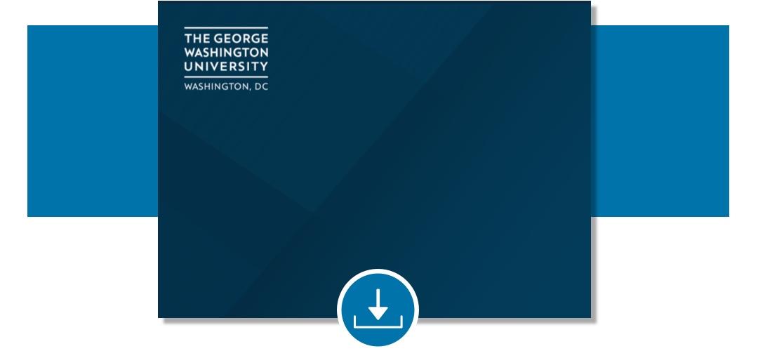 Templates for Download Office of Communications and Marketing GW