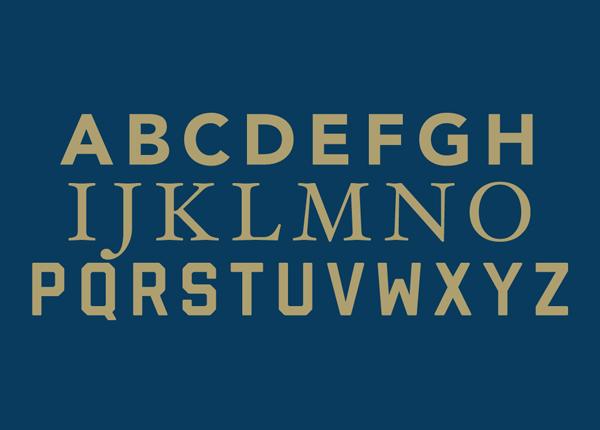 examples of type faces: ABCDEFGHIJKLMNOPQRSTUVWXYZ